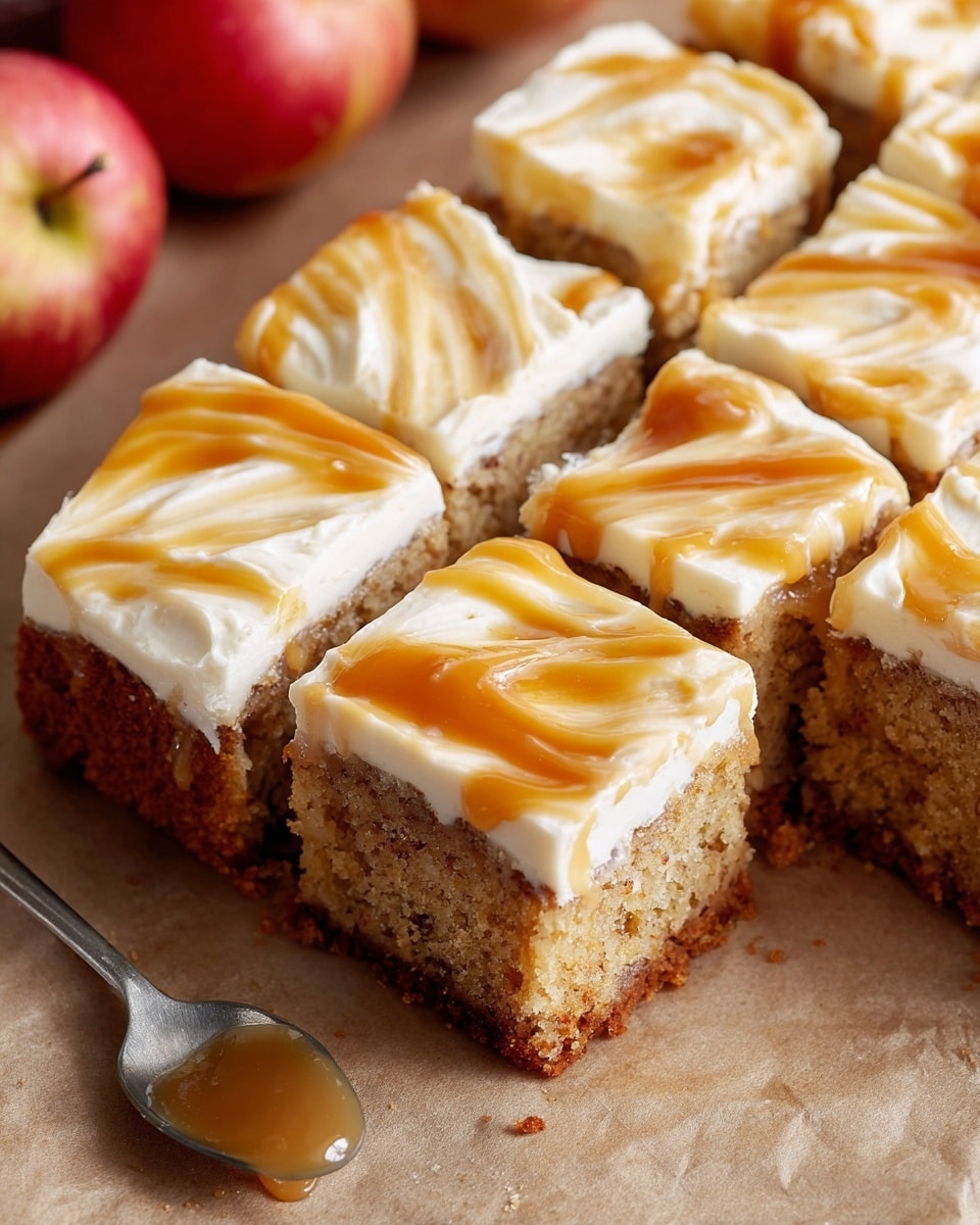 Caramel Apple Cake with Salted Caramel Buttercream Recipe - Recipe Image